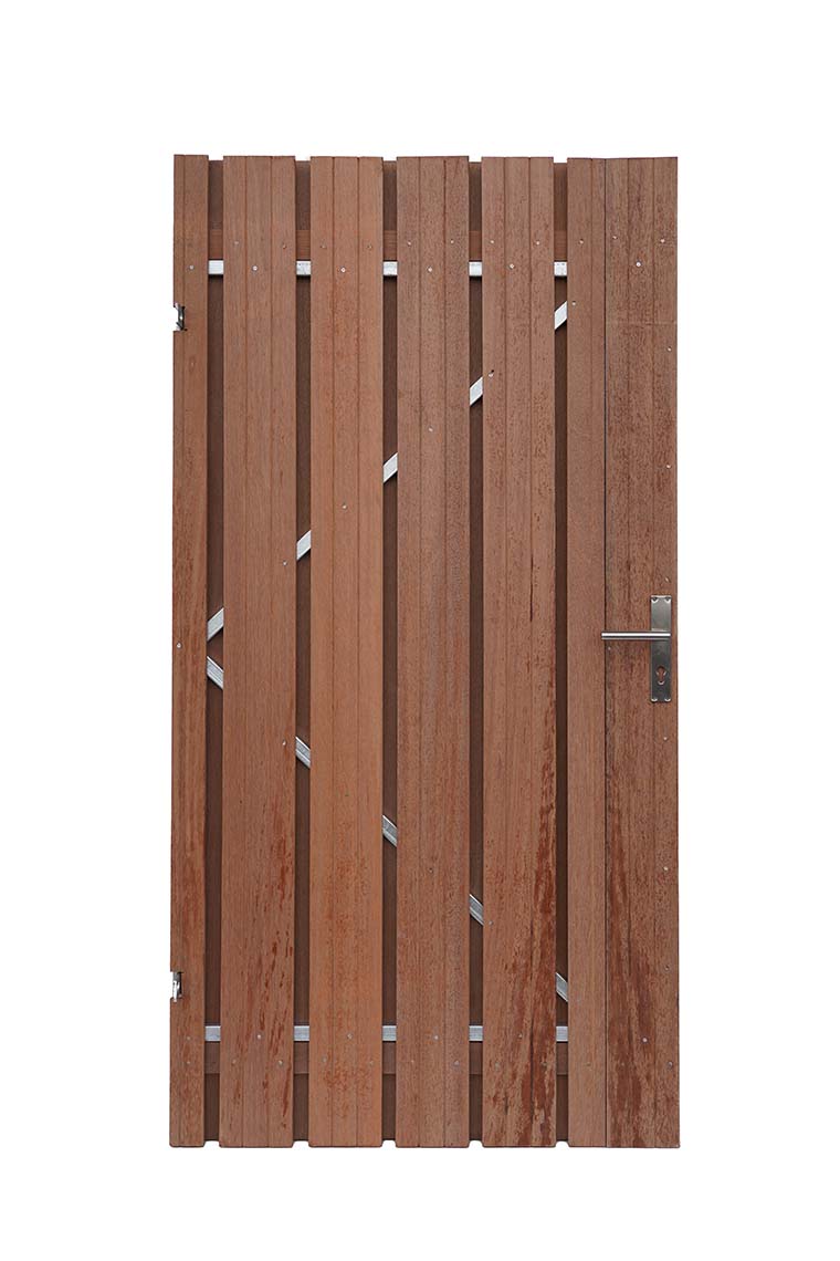 Gate Hardwood Lock Image - Tuinvision